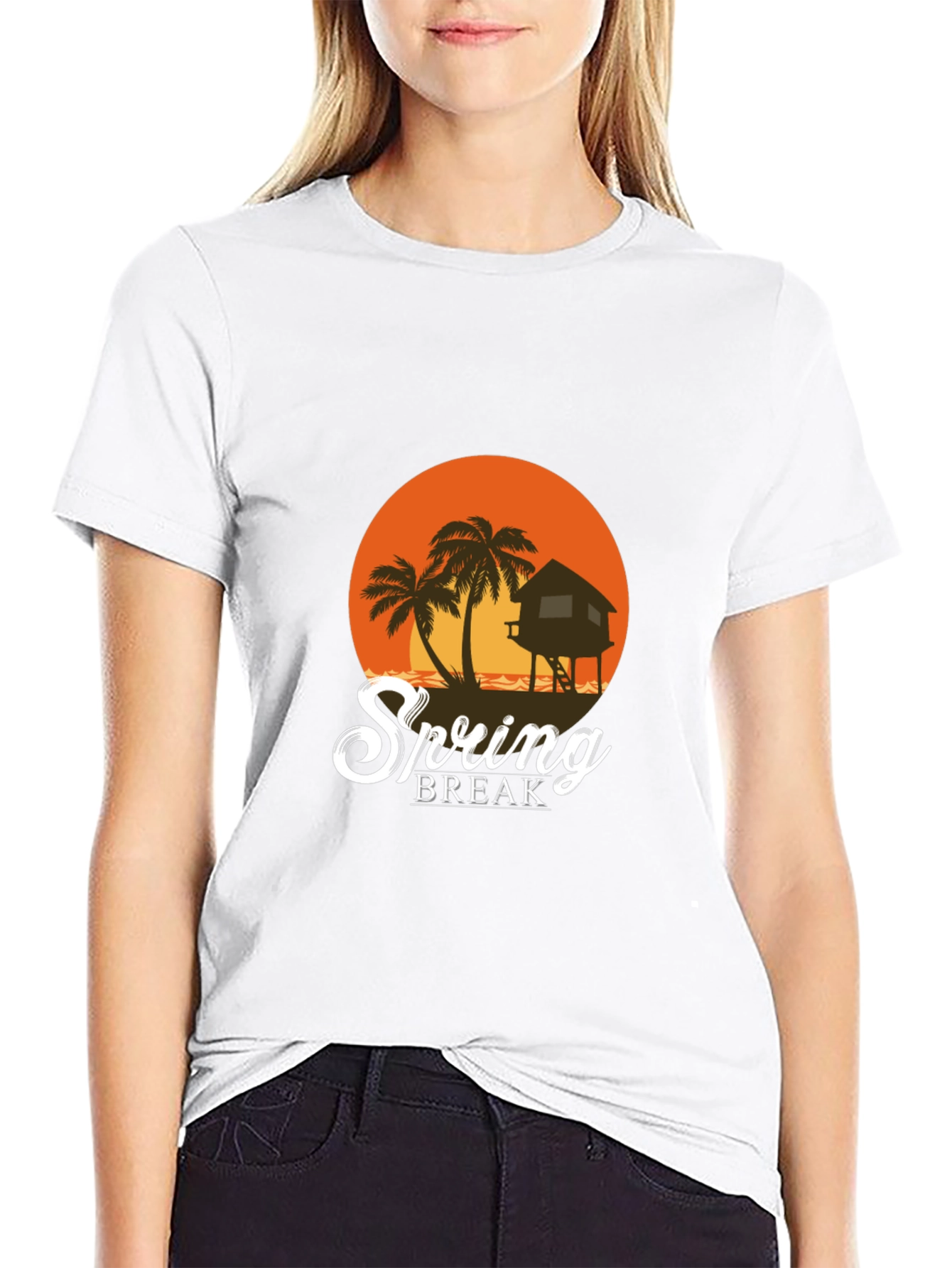 Spring Break T-Shirt Vacation Style Beach Graphic Tee