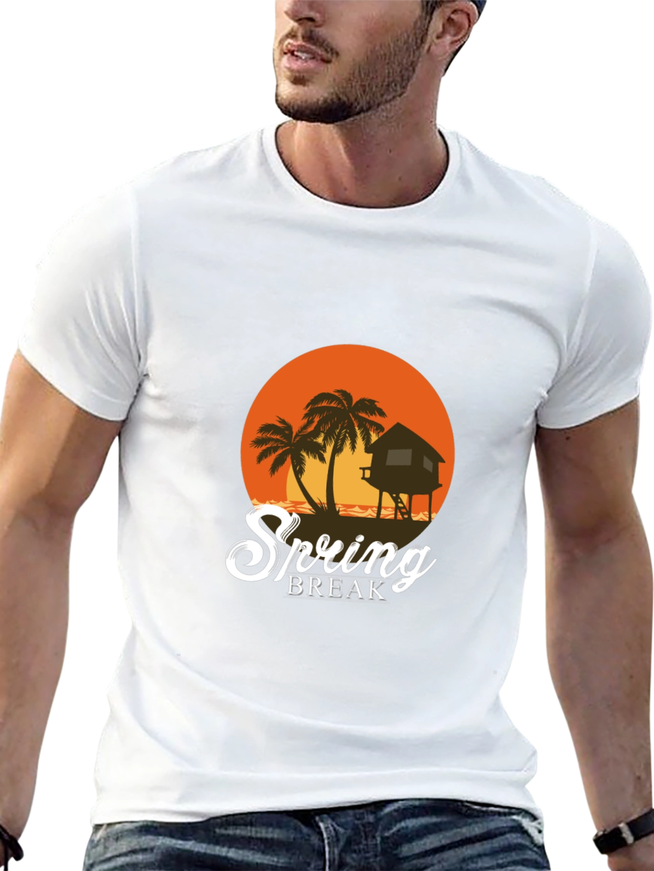 Spring Break T-Shirt Vacation Style Beach Graphic Tee