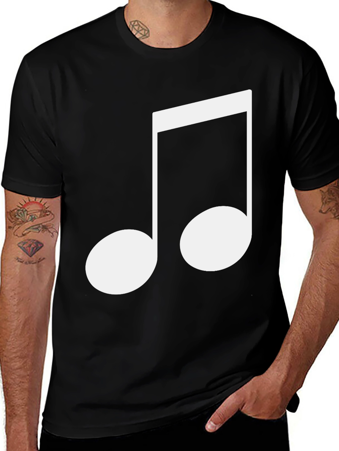 Musical Note T-Shirt - Stylish & Unique Design