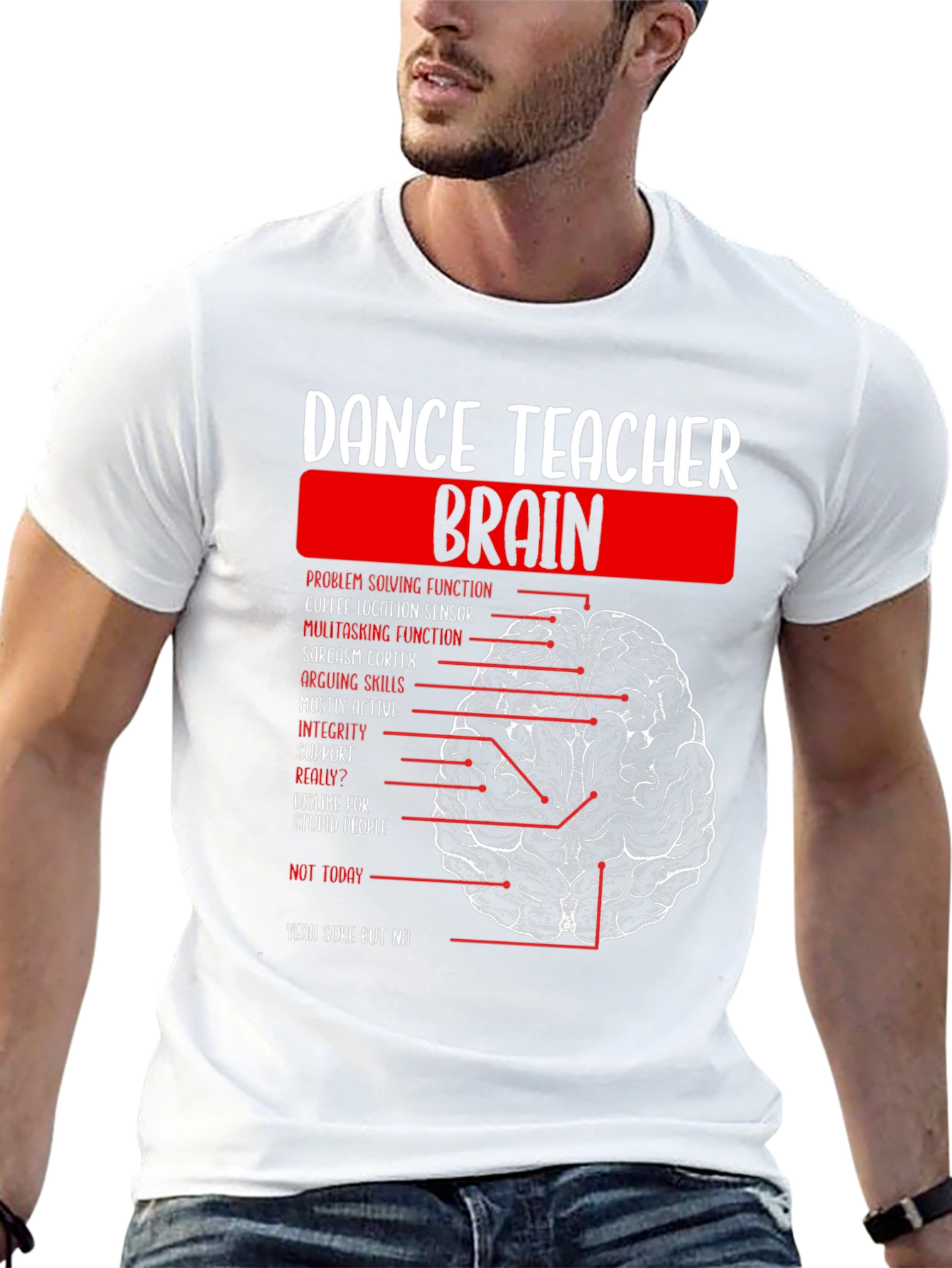 Dance Teacher Brain T-Shirt