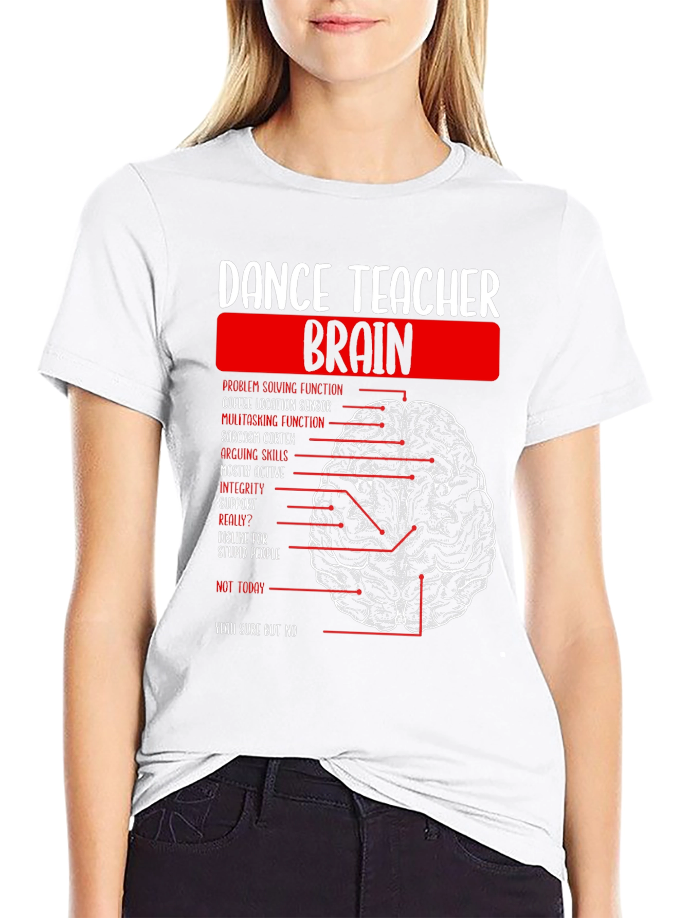 Dance Teacher Brain T-Shirt