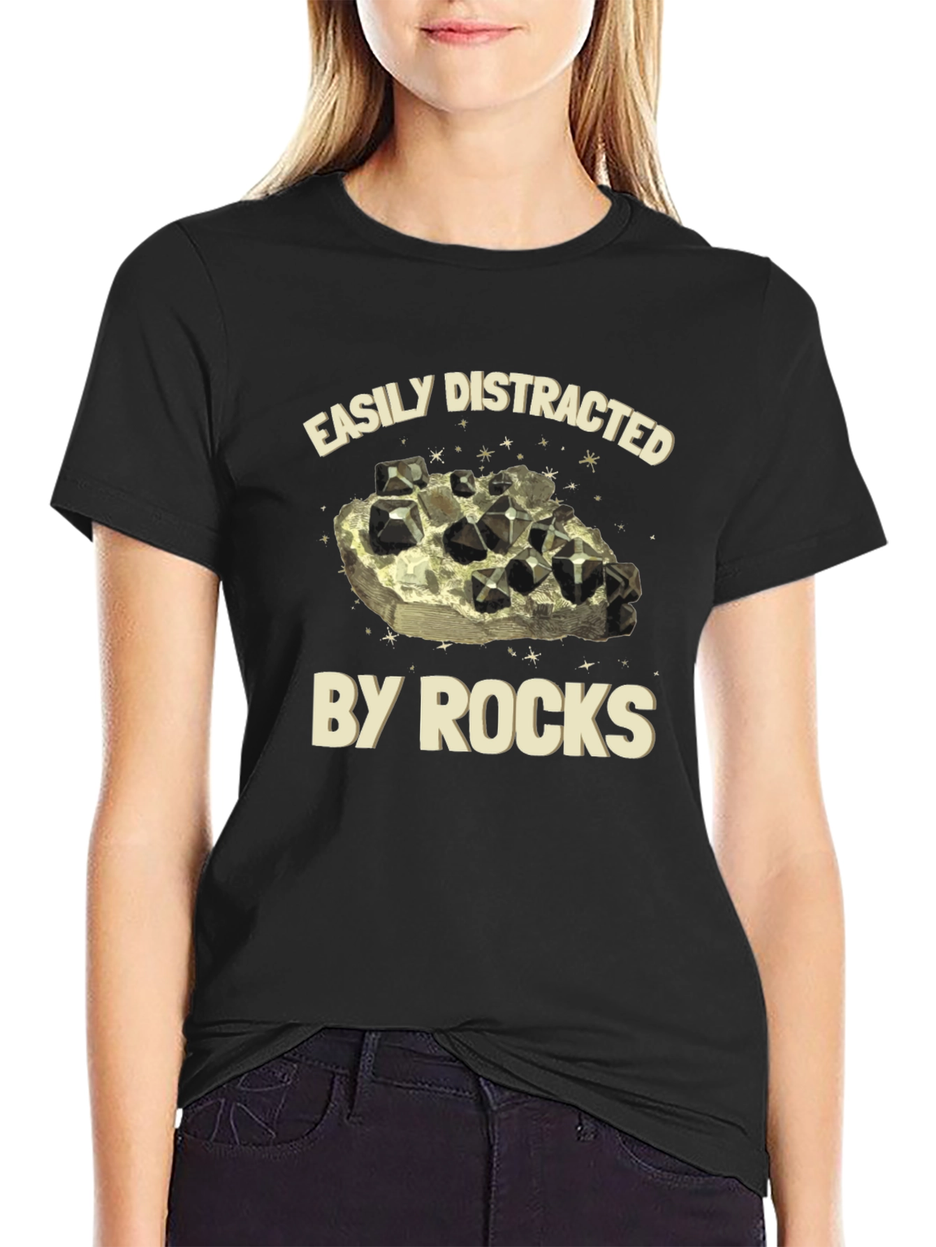Easily Distracted by Rocks T-Shirt
