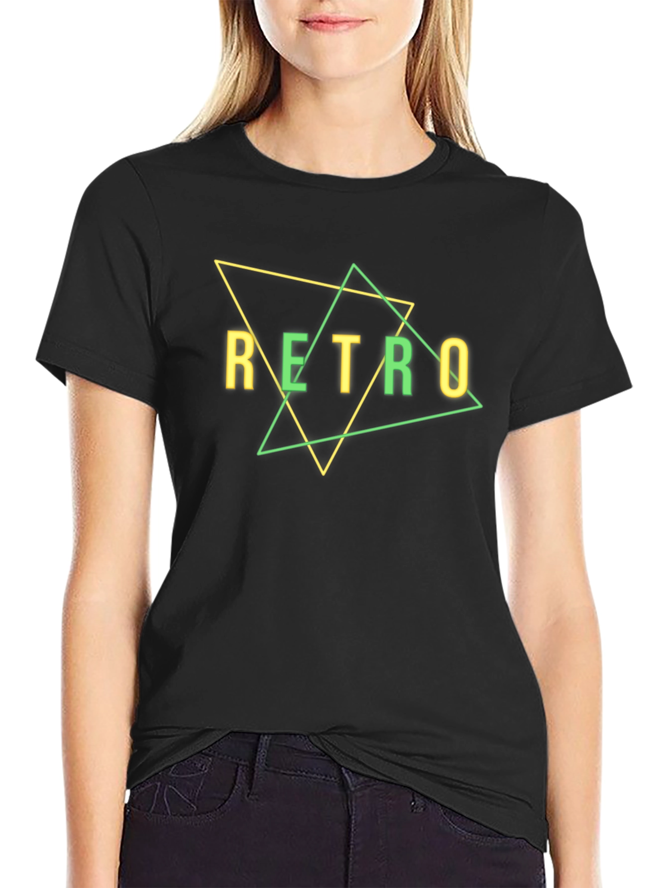 Retro Geometric T-Shirt