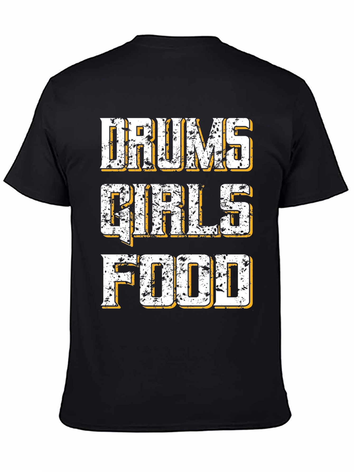 Drums Girls Food Graphic T-Shirt