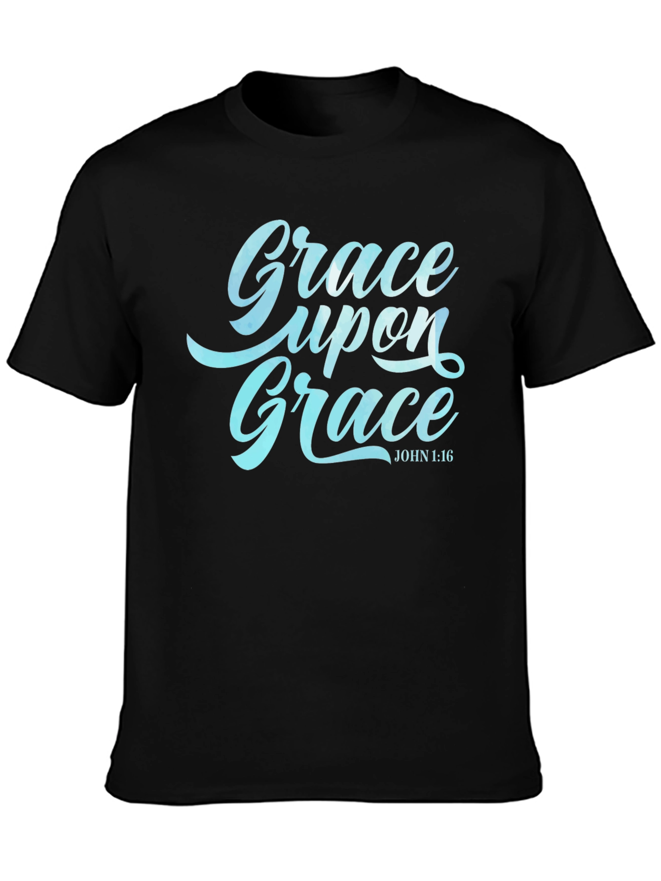 Grace Upon Grace Tee - John 1:16 Christian Apparel