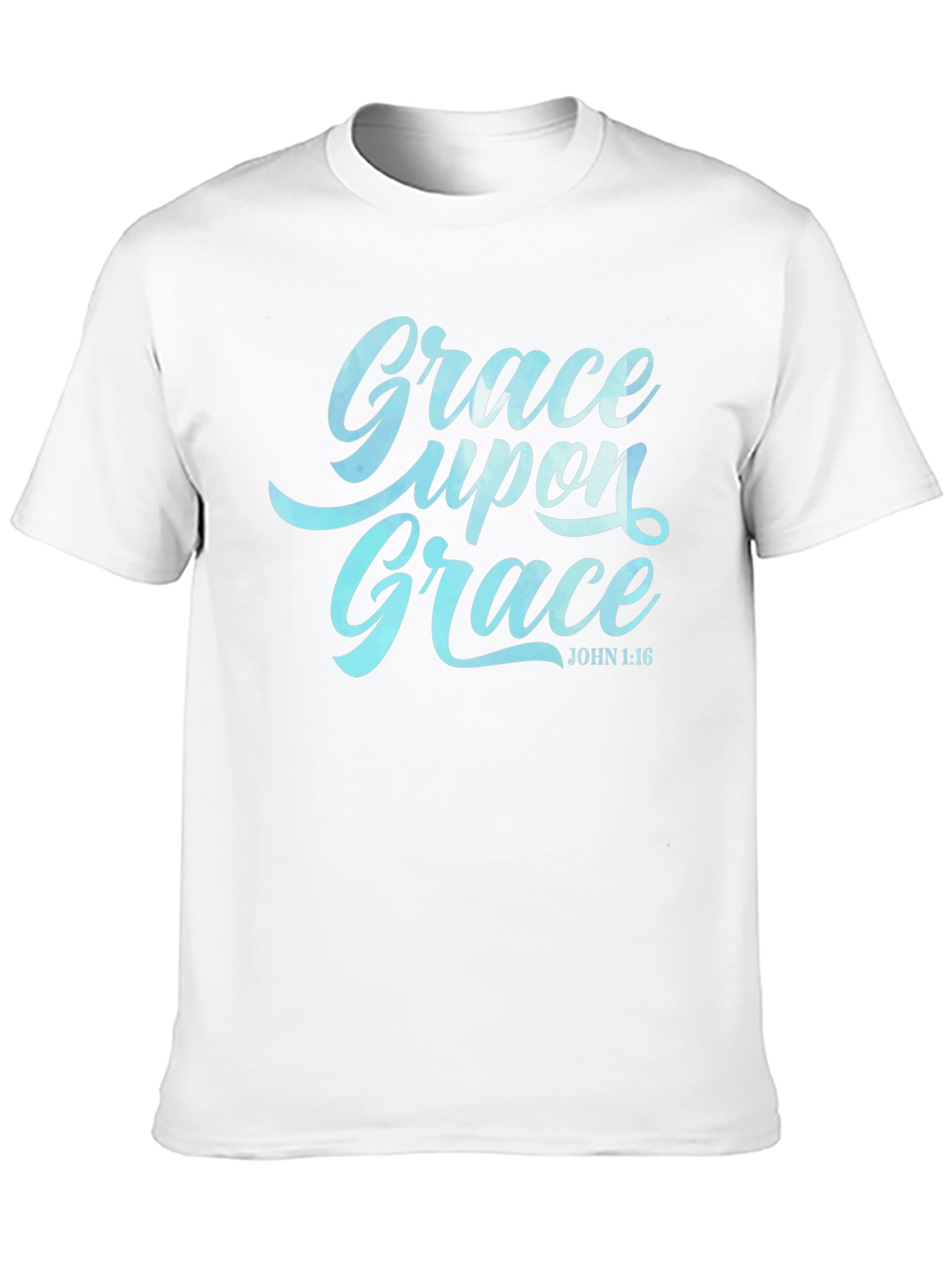 Grace Upon Grace Tee - John 1:16 Christian Apparel