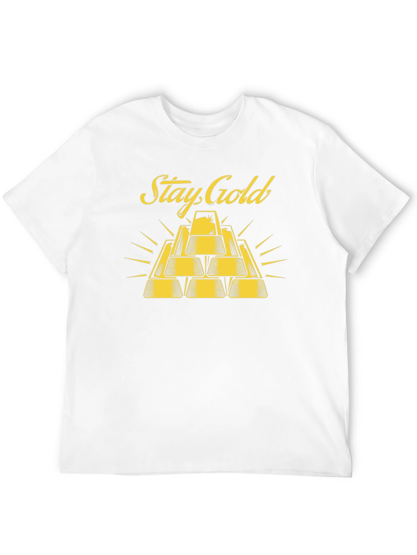 Stay Gold Graphic T-Shirt - Stylish Design