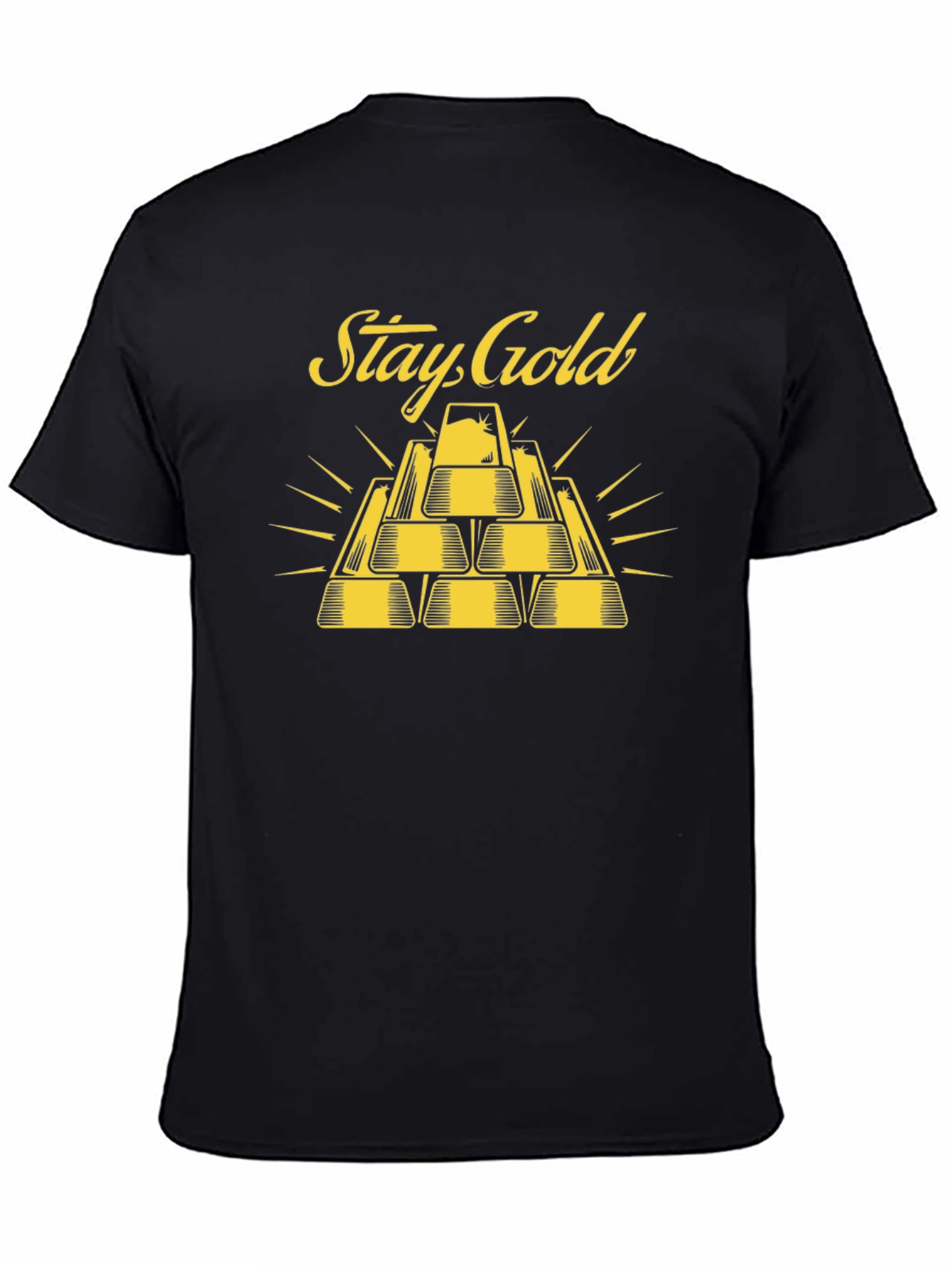 Stay Gold Graphic T-Shirt - Stylish Design