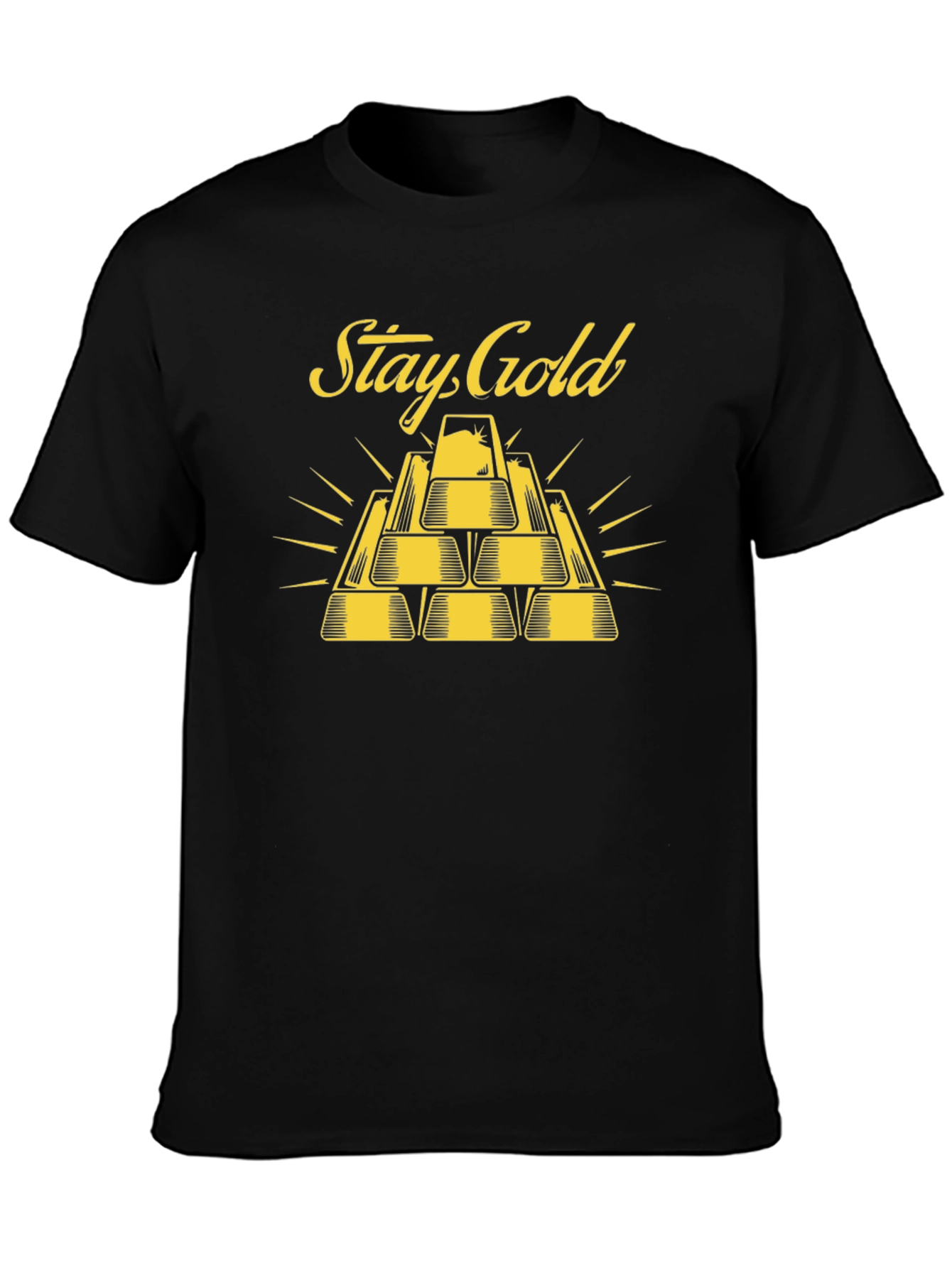 Stay Gold Graphic T-Shirt - Stylish Design