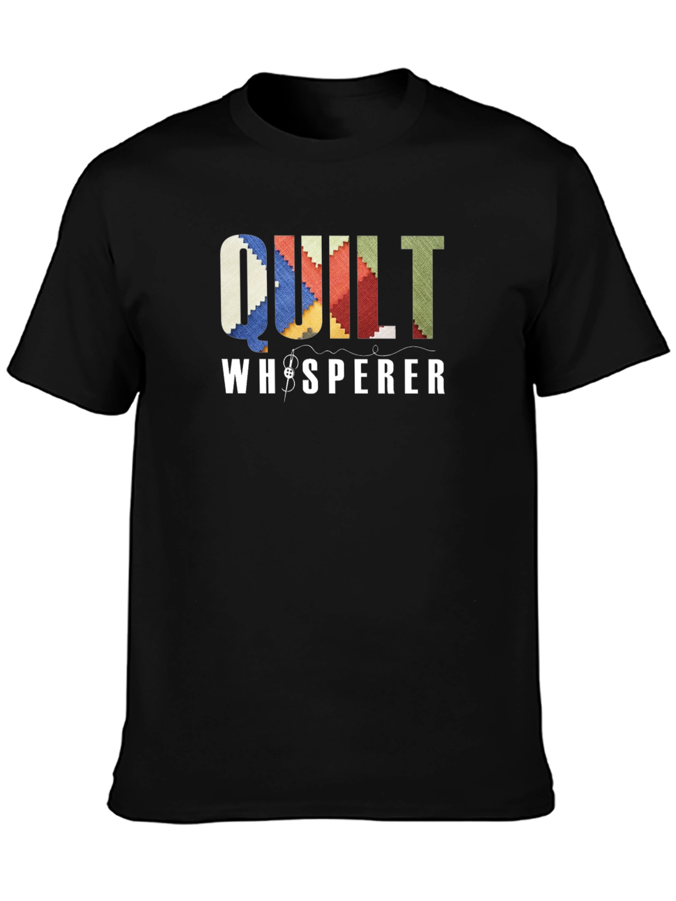 Quilt Whisperer Graphic Tee - Quilting Lovers Gift