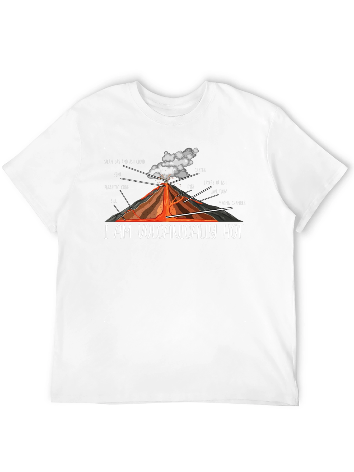 Volcanically Hot Graphic Tee