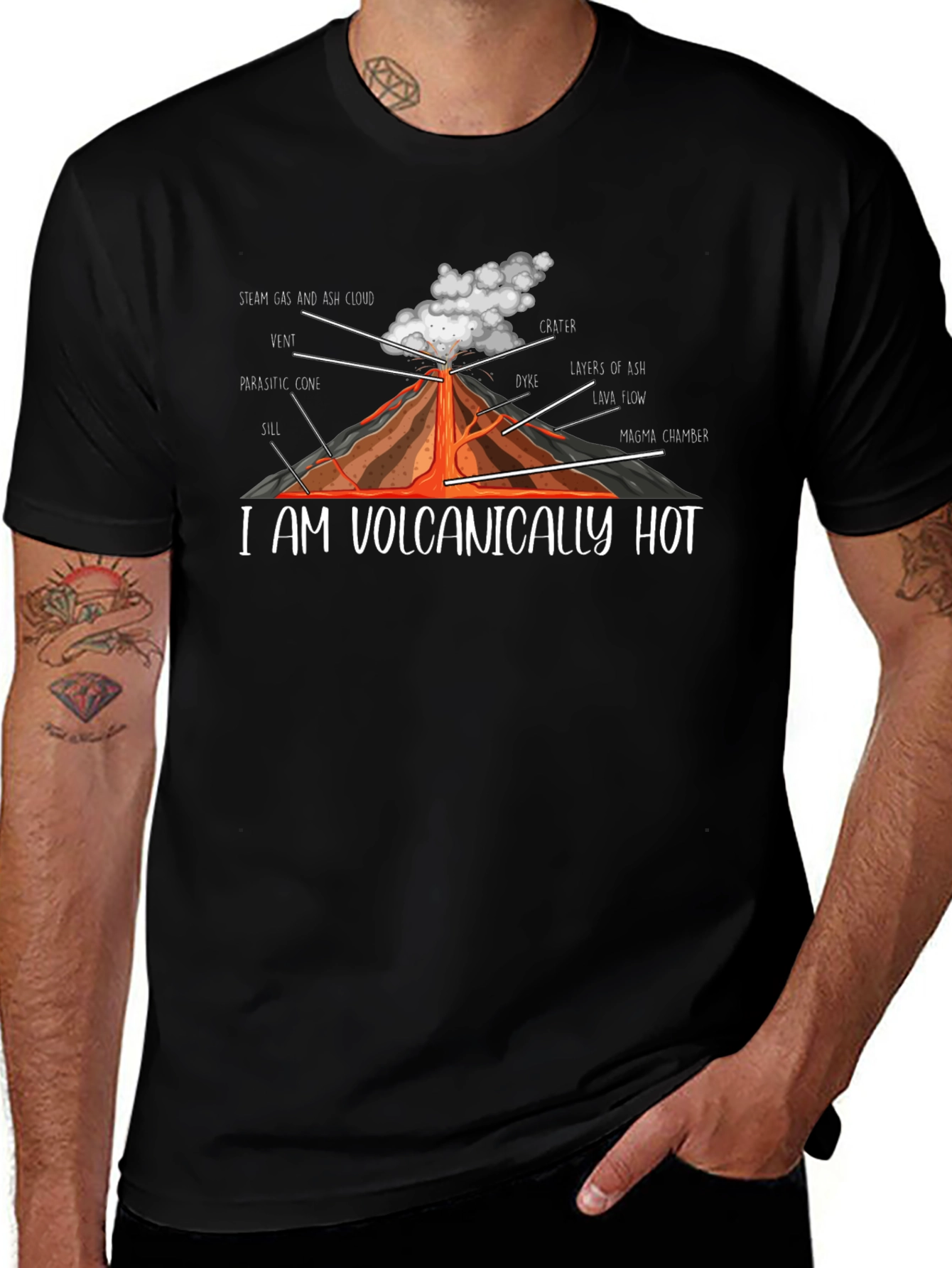 Volcanically Hot Graphic Tee
