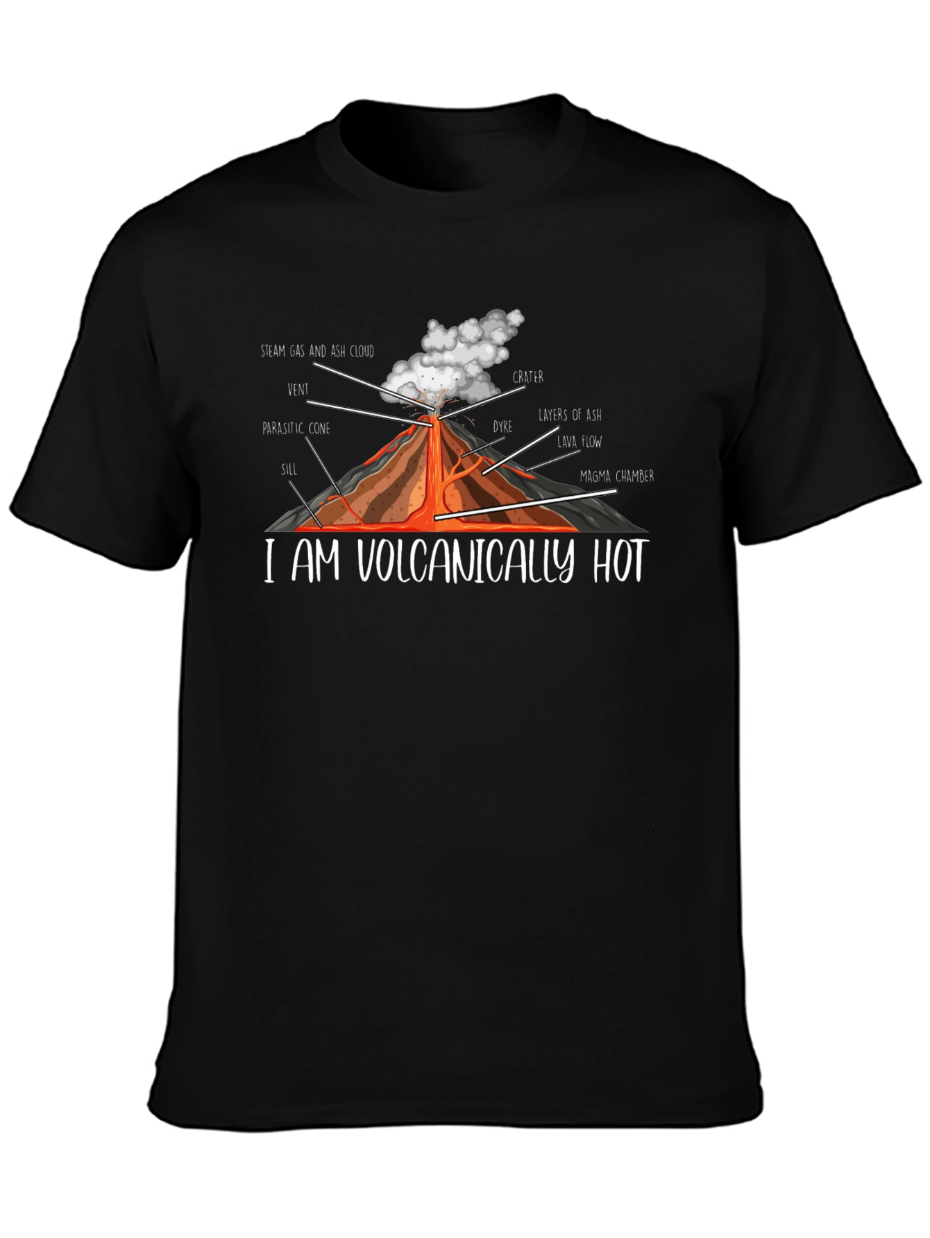 Volcanically Hot Graphic Tee