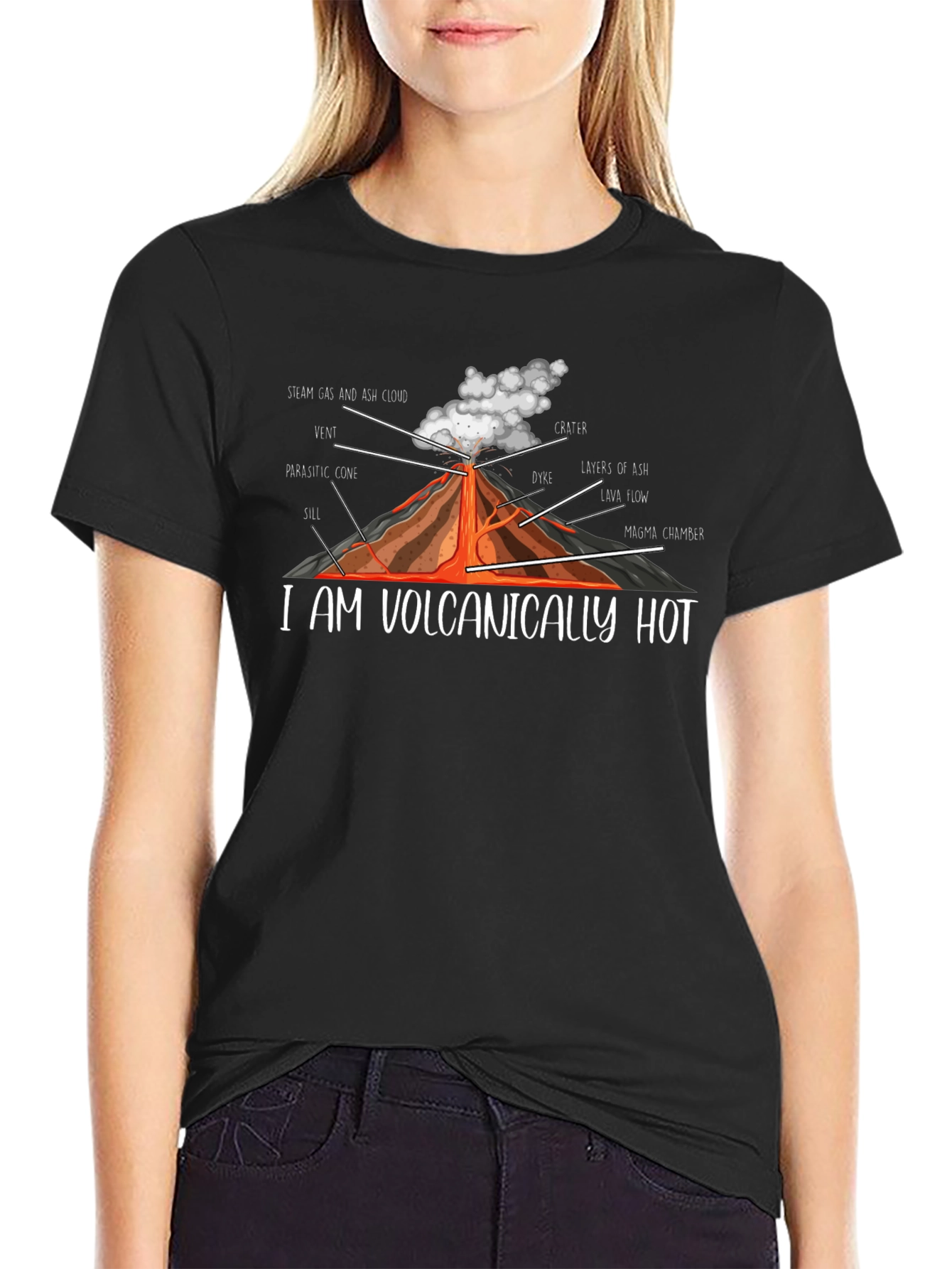 Volcanically Hot Graphic Tee
