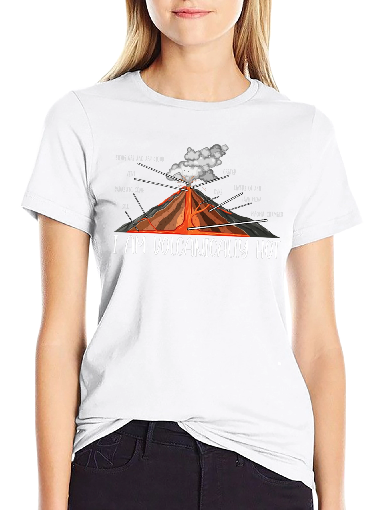 Volcanically Hot Graphic Tee