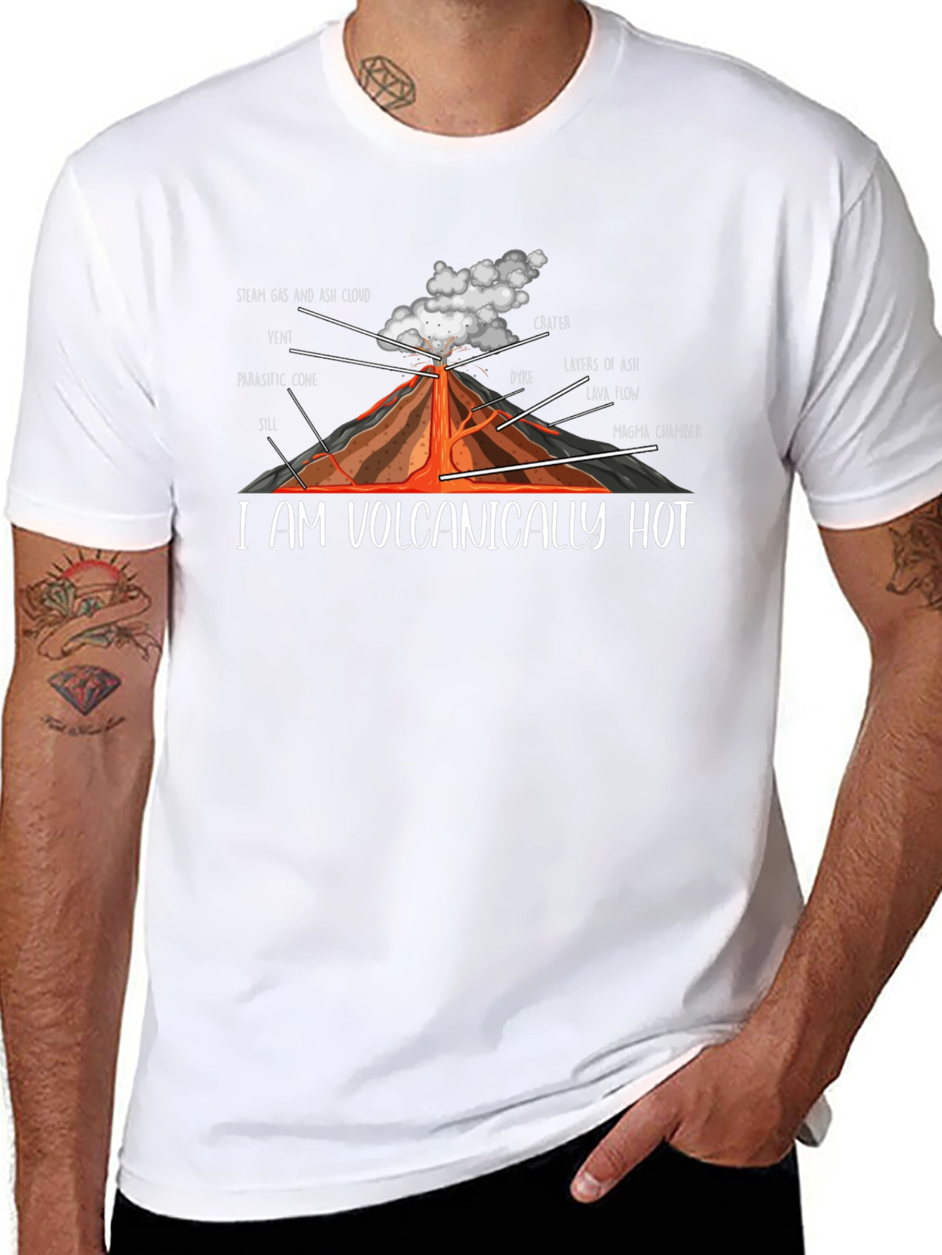 Volcanically Hot Graphic Tee