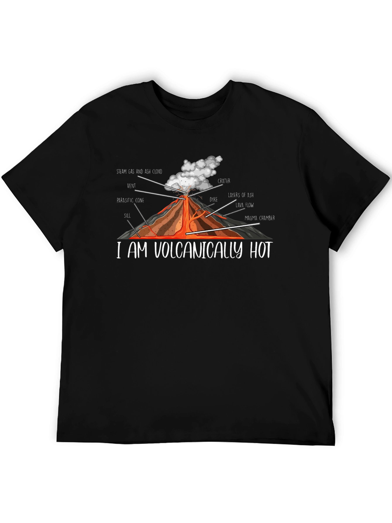 Volcanically Hot Graphic Tee