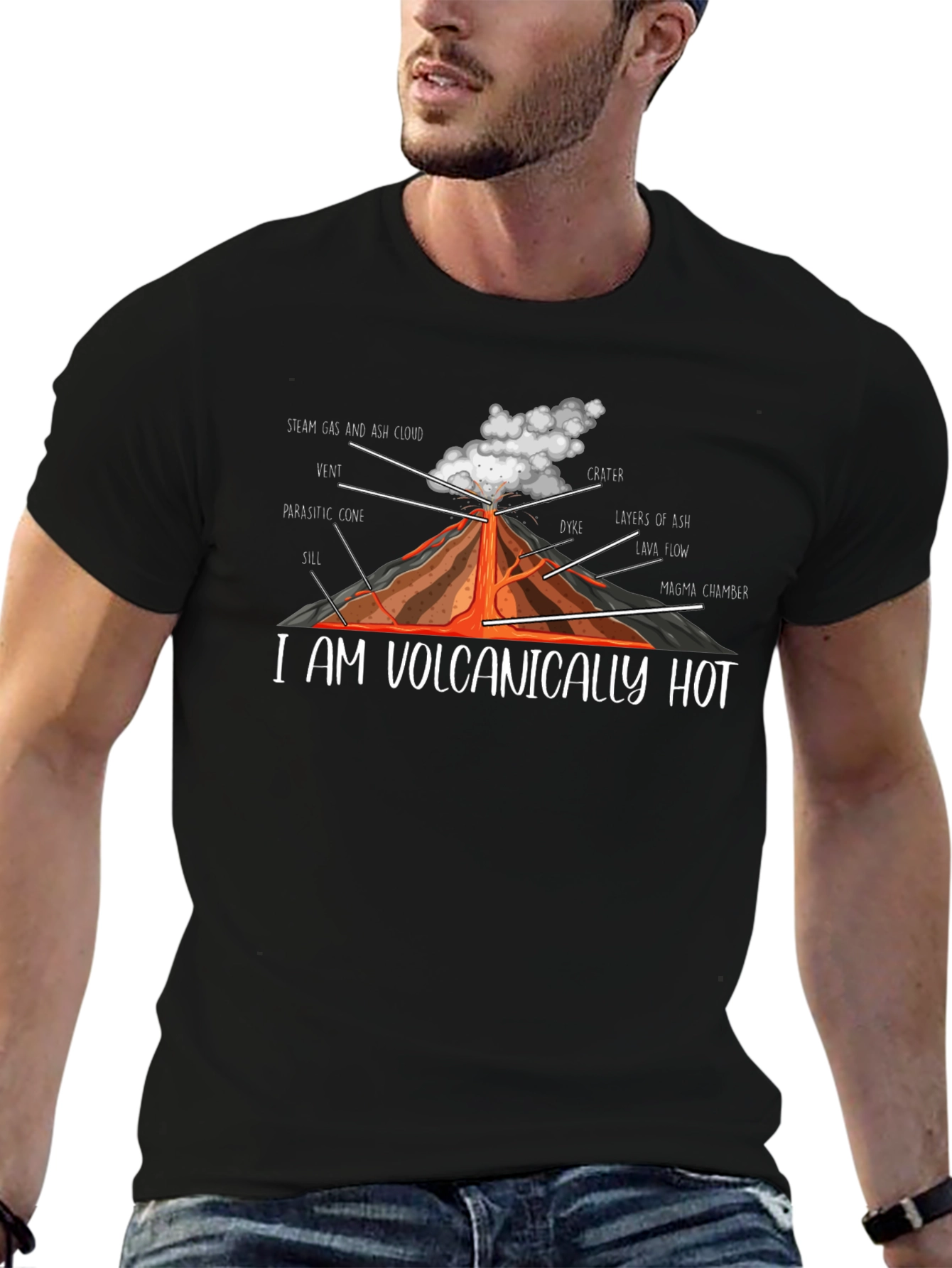 Volcanically Hot Graphic Tee