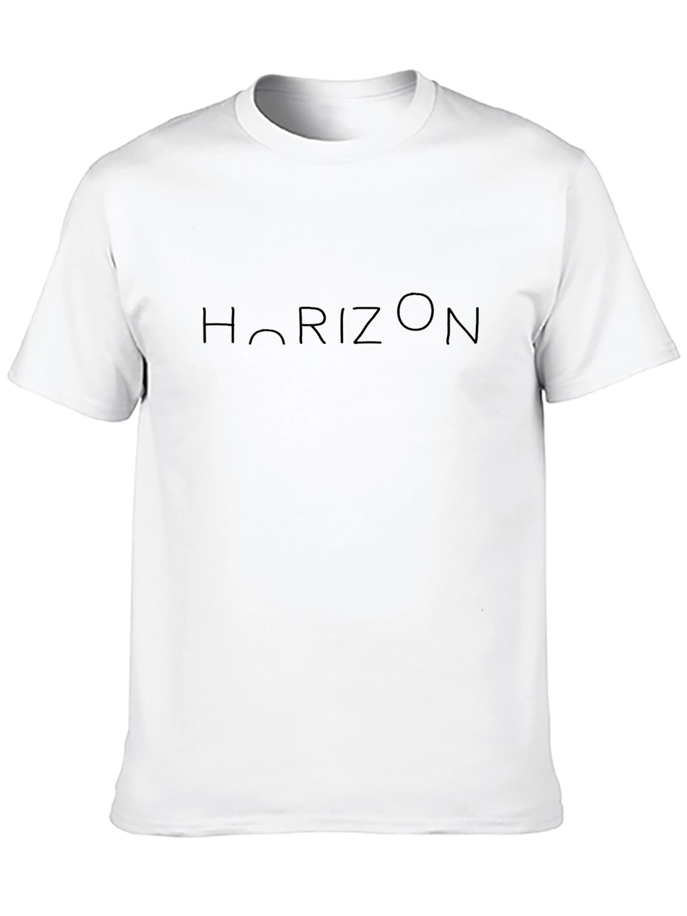 Horizon Graphic T-Shirt - Classic Black Tee
