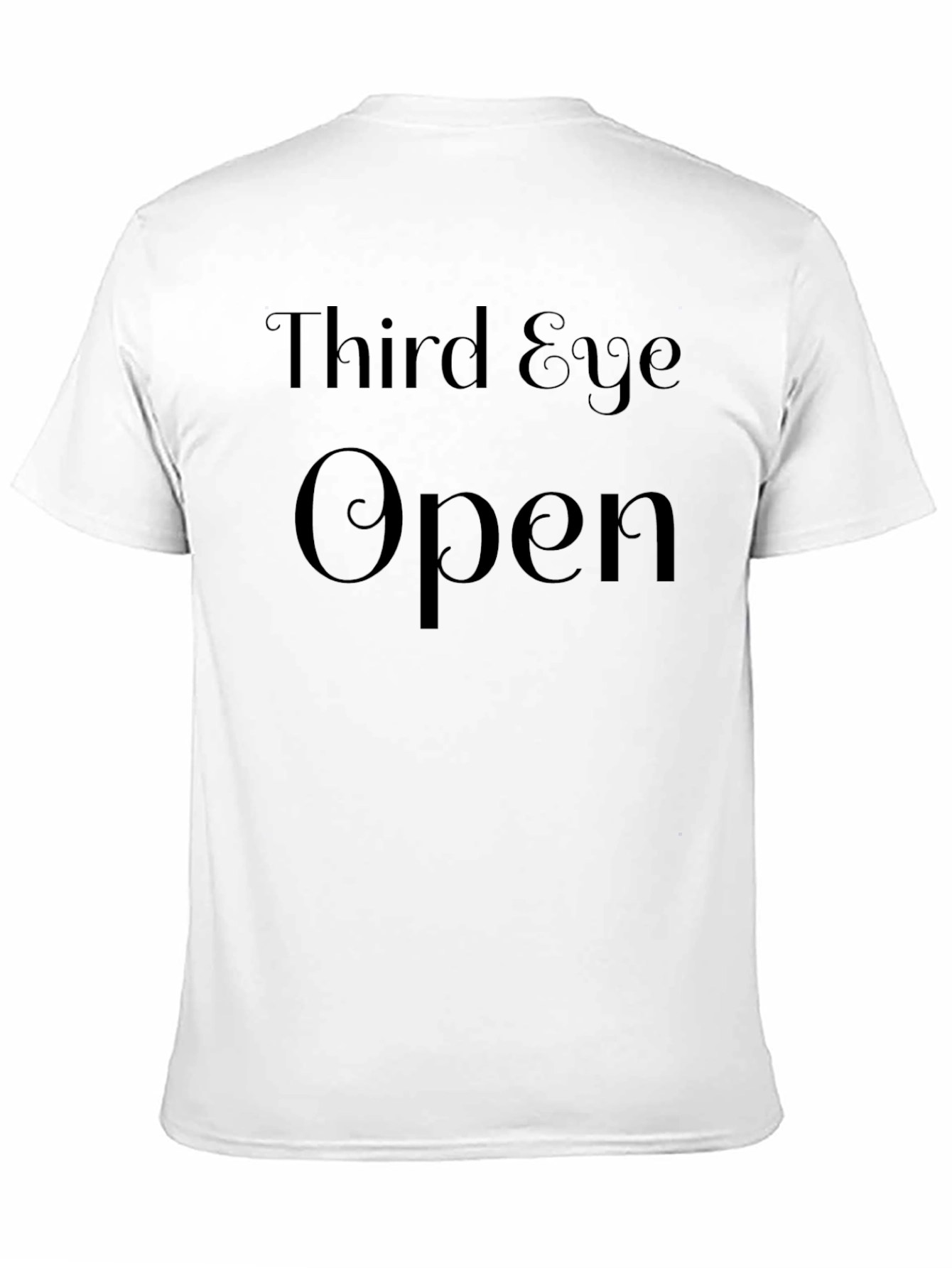 Third Eye Open Graphic Tee - Unisex Black T-Shirt