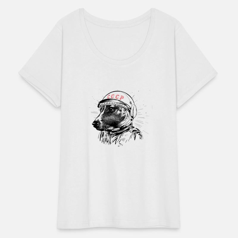 Laika the Space Traveler T-Shirt