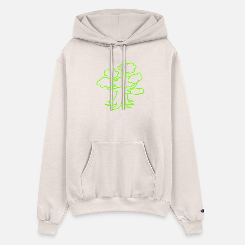 Large Old Green Tree Forest Nature Wood Big Plant