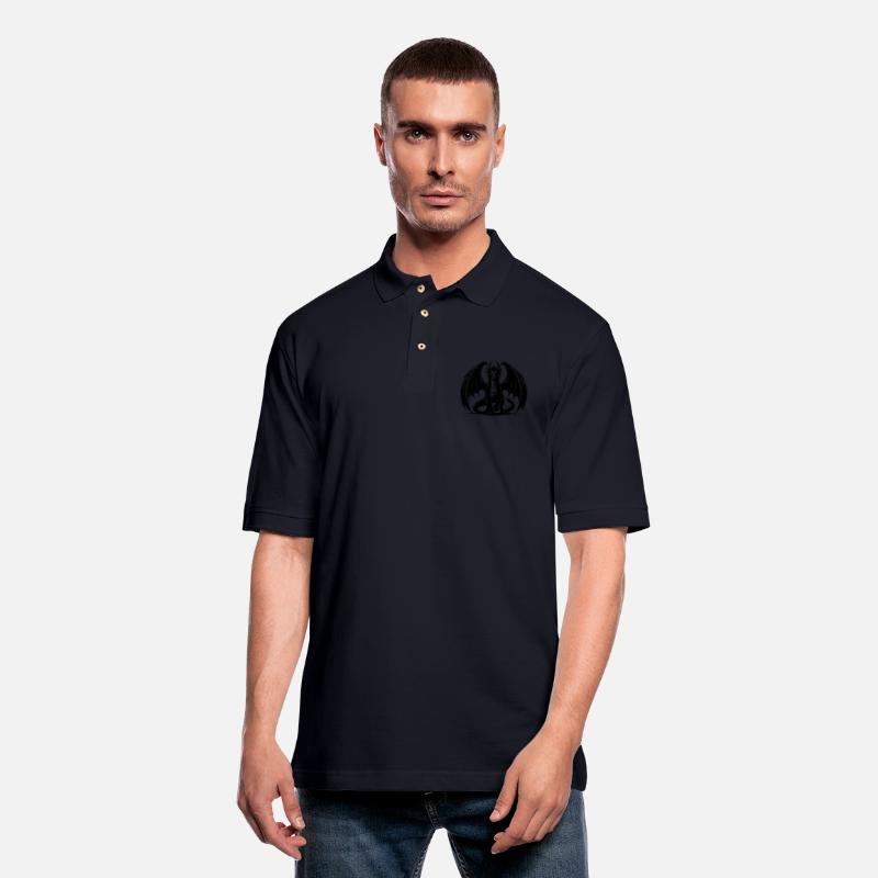 Large Proud Dragon With Wings Tattoo Style