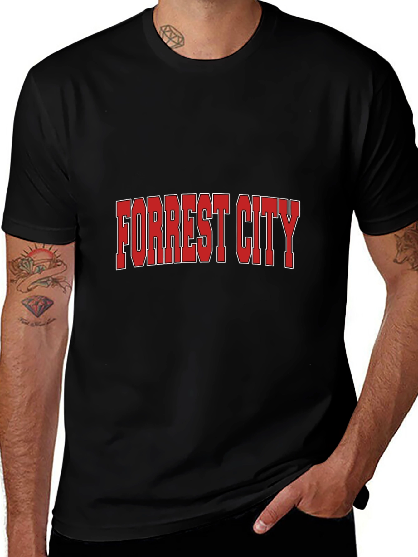 Forrest City Tee - Classic Collegiate Style