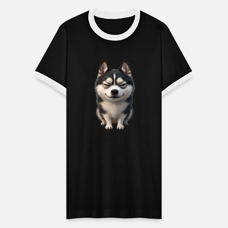 Leave Husky Zen Meditation Relaxation Motiv