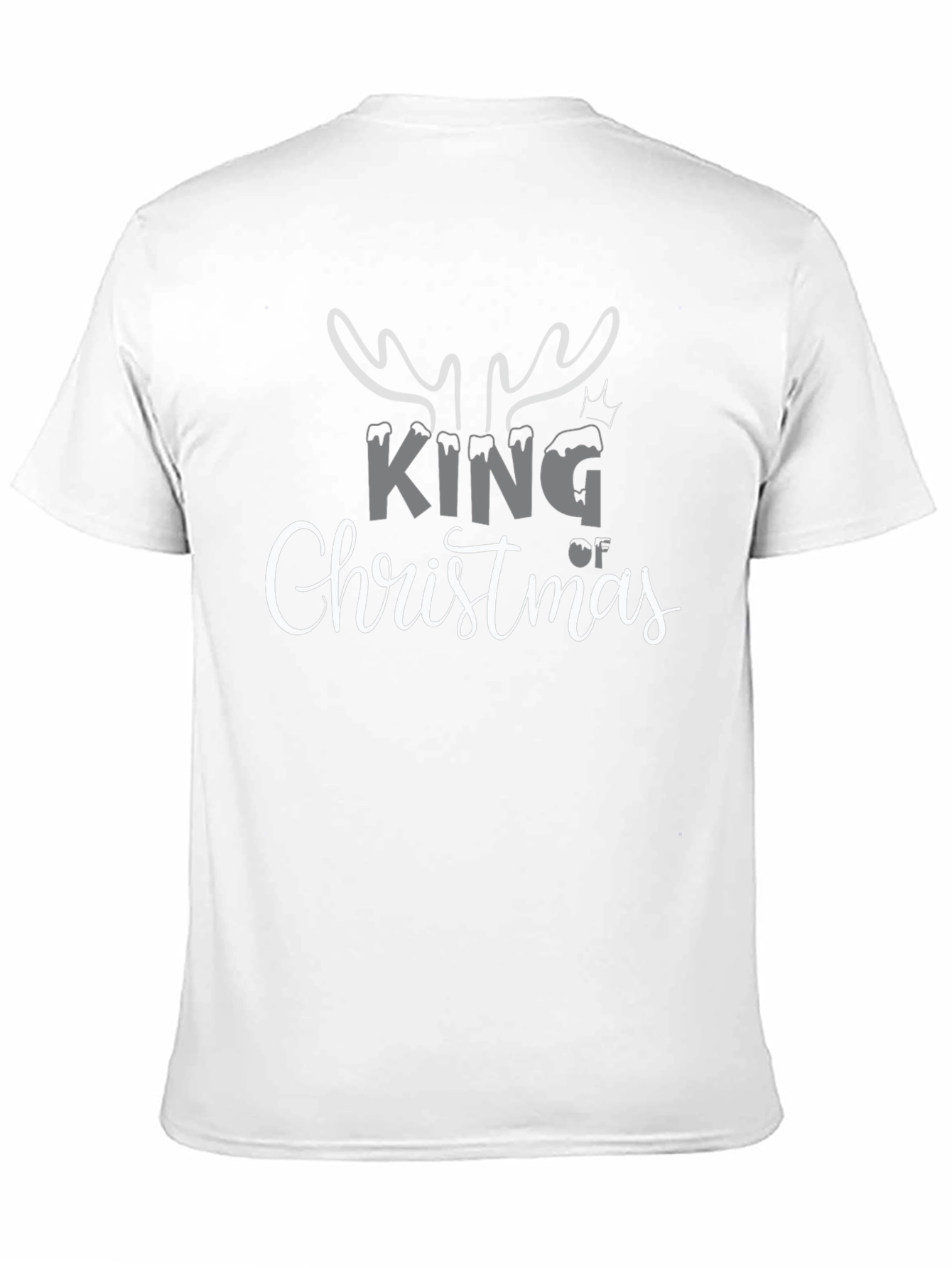 King of Christmas Black T-Shirt