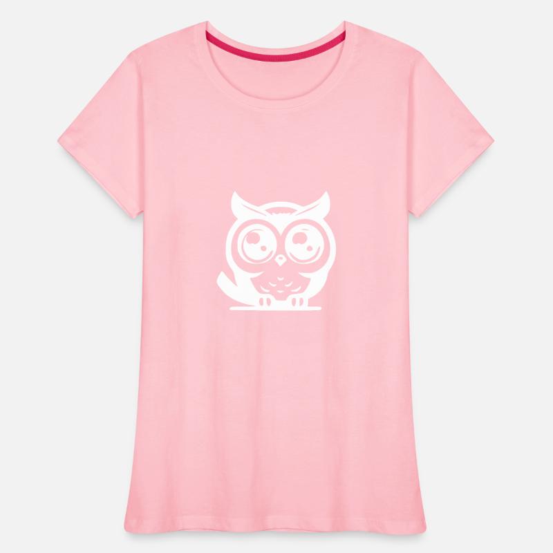 Little Cute Owls With Huge Eyes