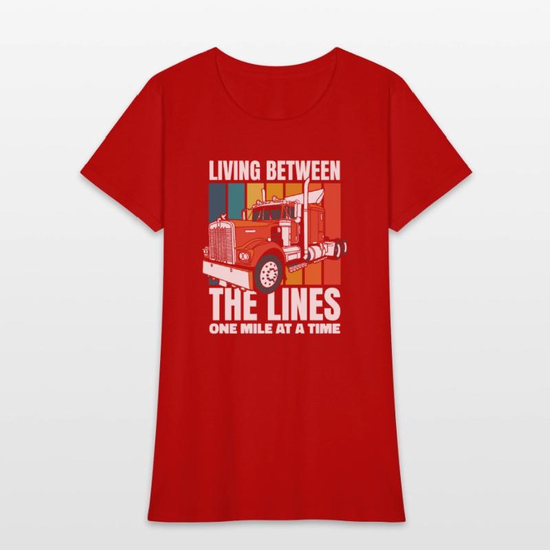 Living Between The Lines Trucker Legends Lover