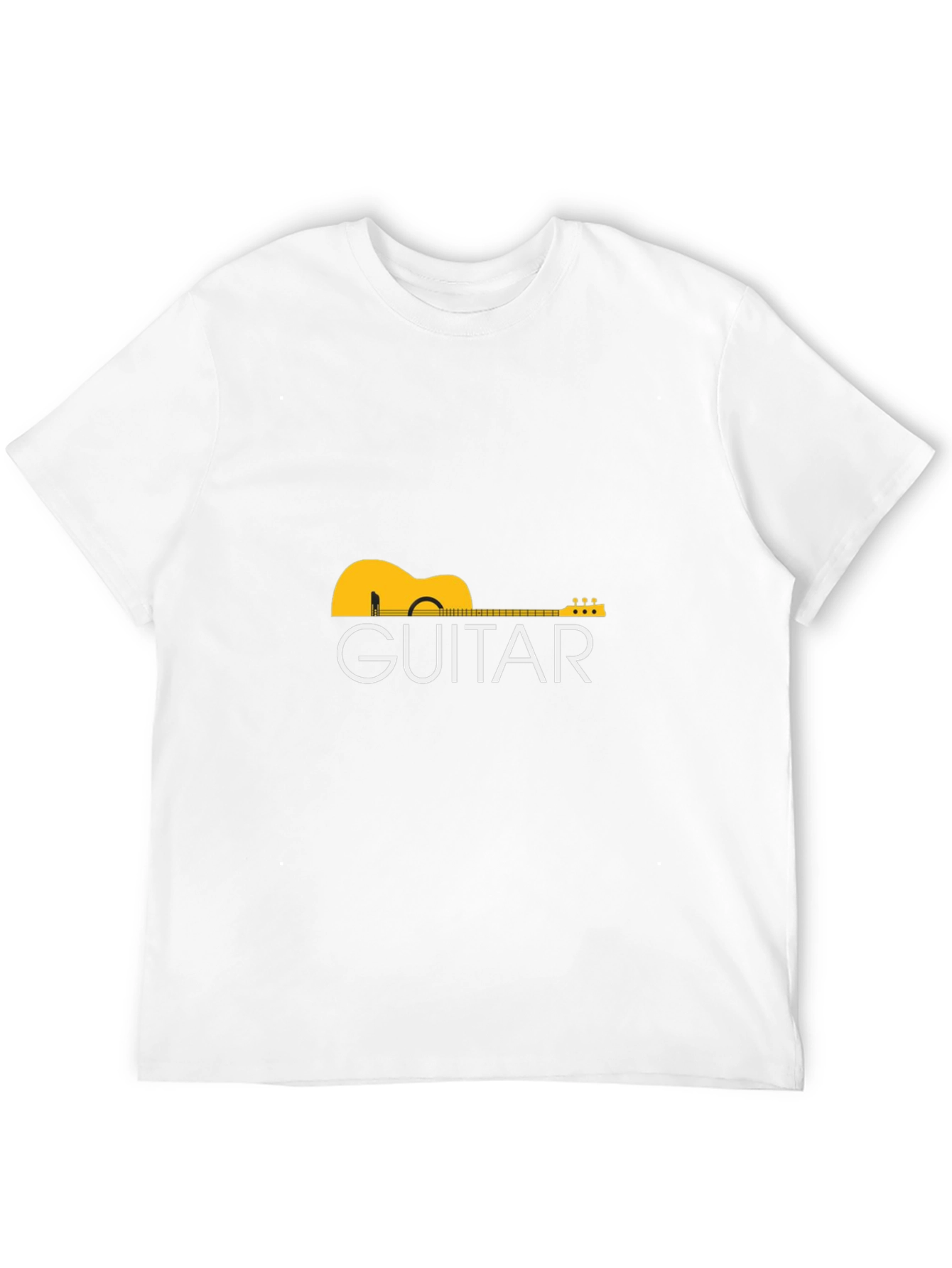 Guitar Graphic T-Shirt - Classic Music Tee