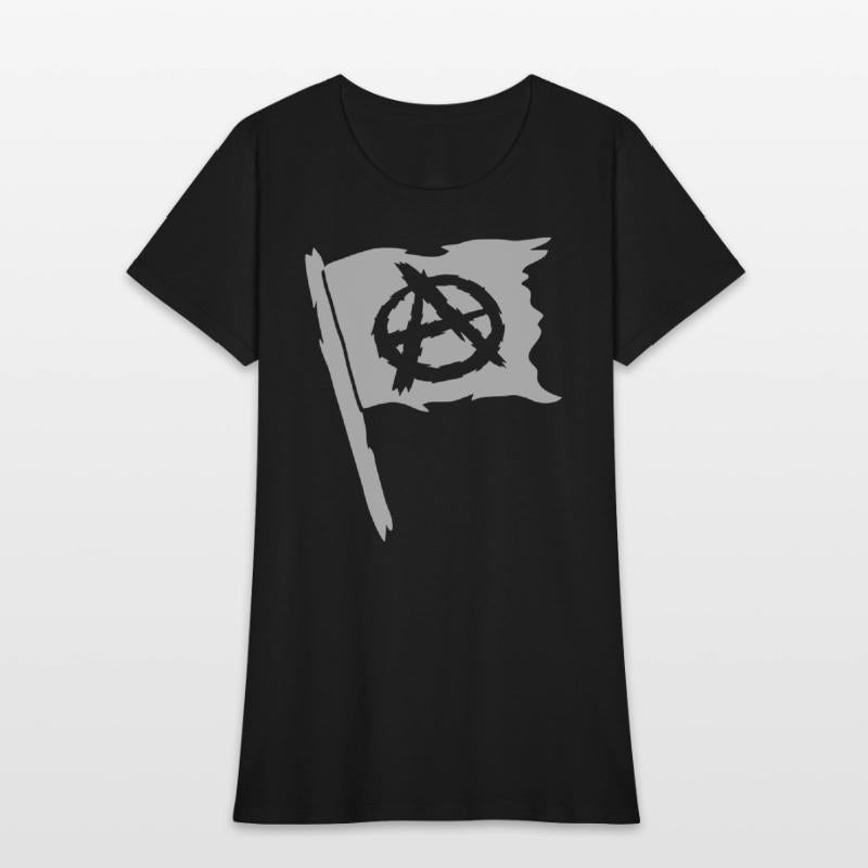 Logo flag anarchy symbol