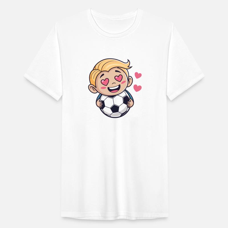 Love for soccer kawaii anime design
