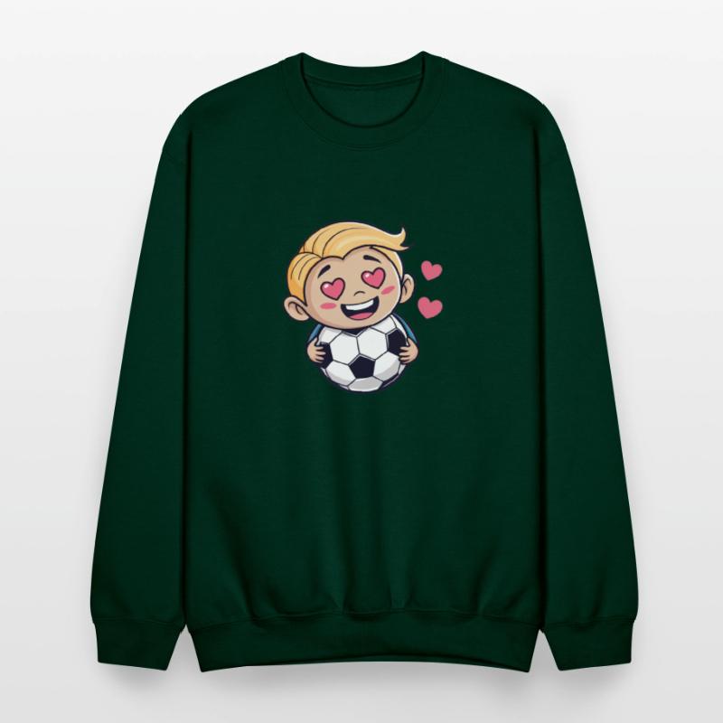 Love for soccer kawaii anime design