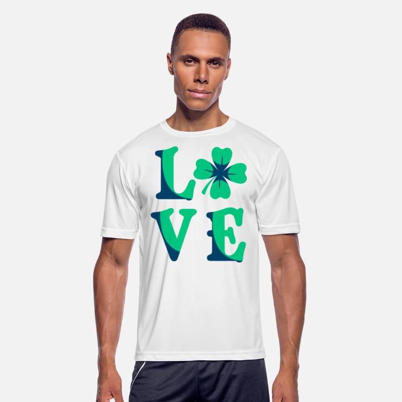 Love shamrock lucky charm St. Patrick's Day