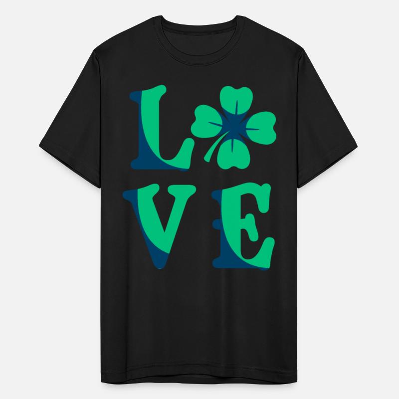Love shamrock lucky charm St. Patrick's Day