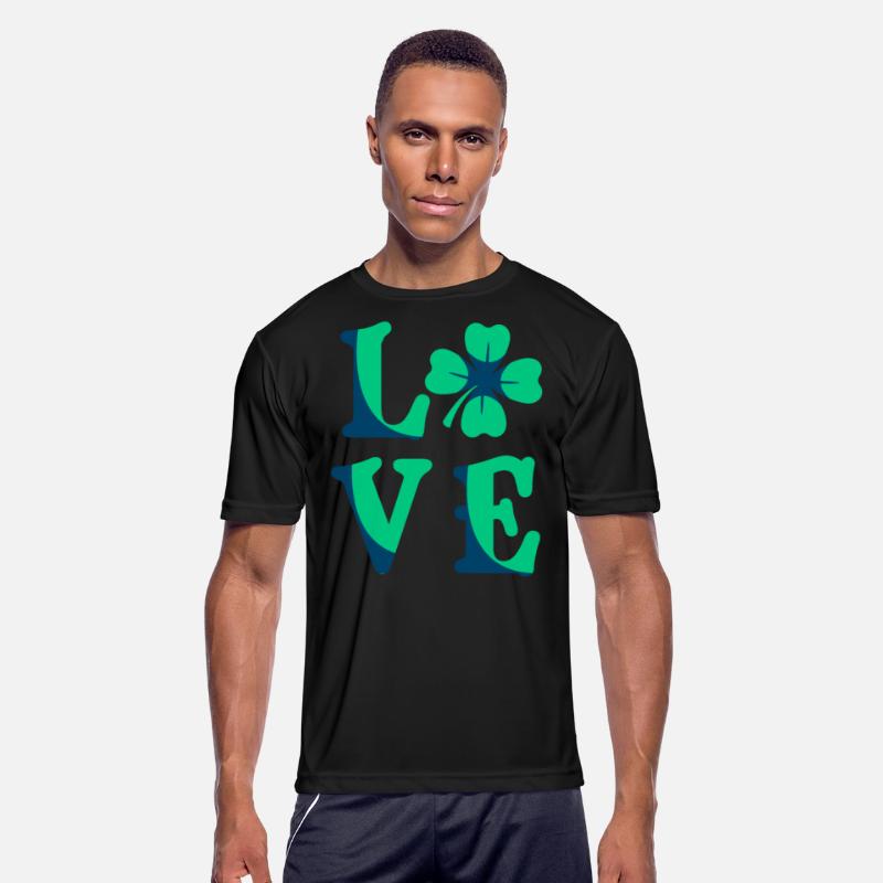 Love shamrock lucky charm St. Patrick's Day