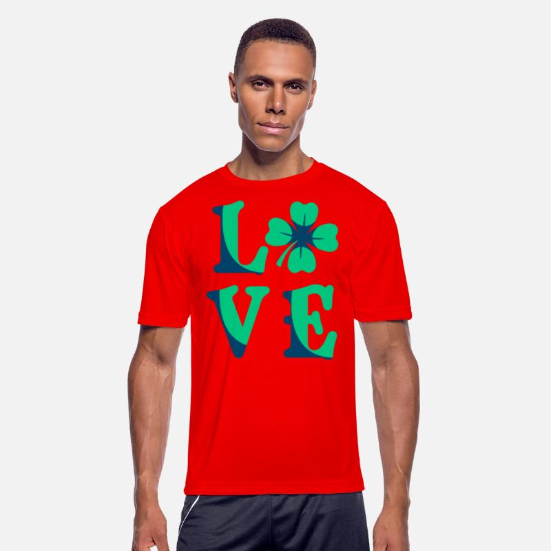 Love shamrock lucky charm St. Patrick's Day