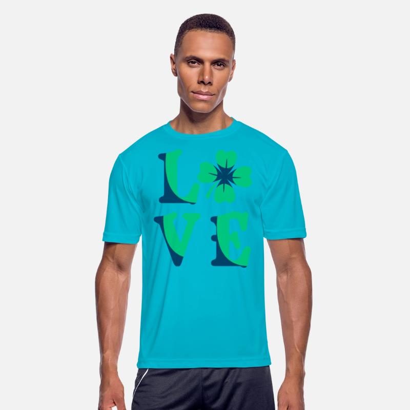 Love shamrock lucky charm St. Patrick's Day