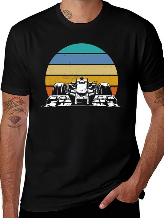 Retro Racing Car Graphic Tee