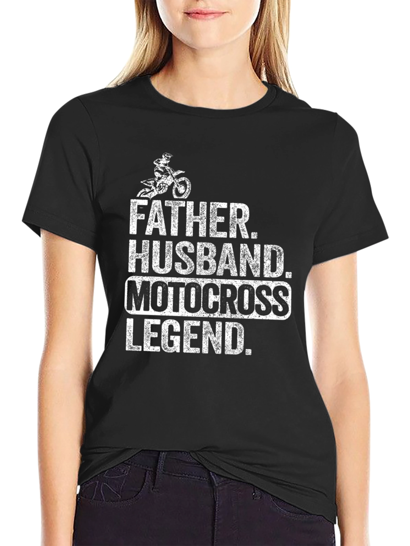 Father Husband Motocross Legend T-Shirt