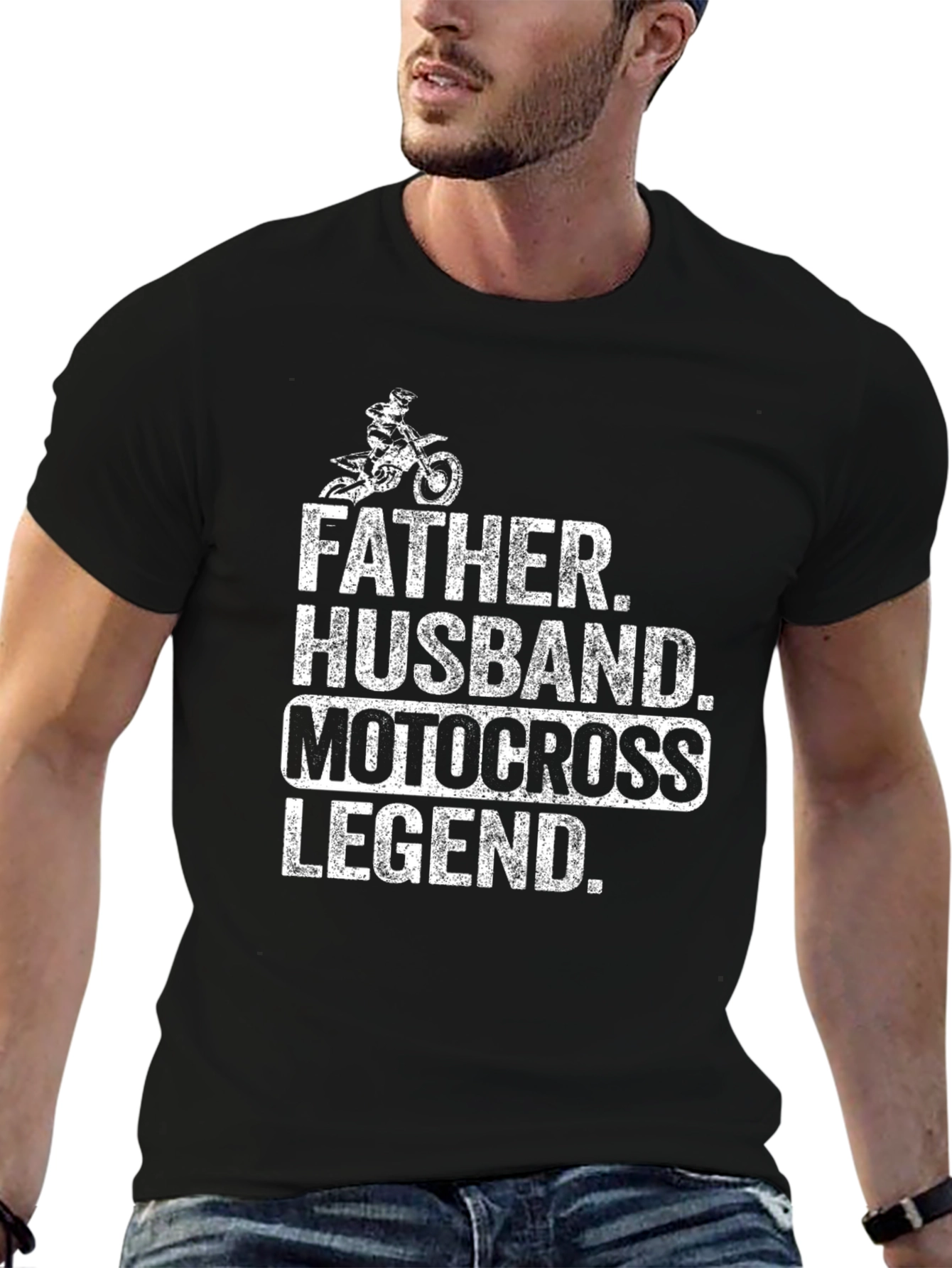 Father Husband Motocross Legend T-Shirt