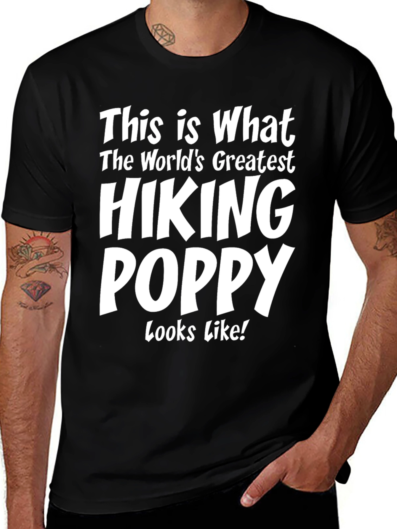 Hiking Poppy T-Shirt - Worlds Greatest!