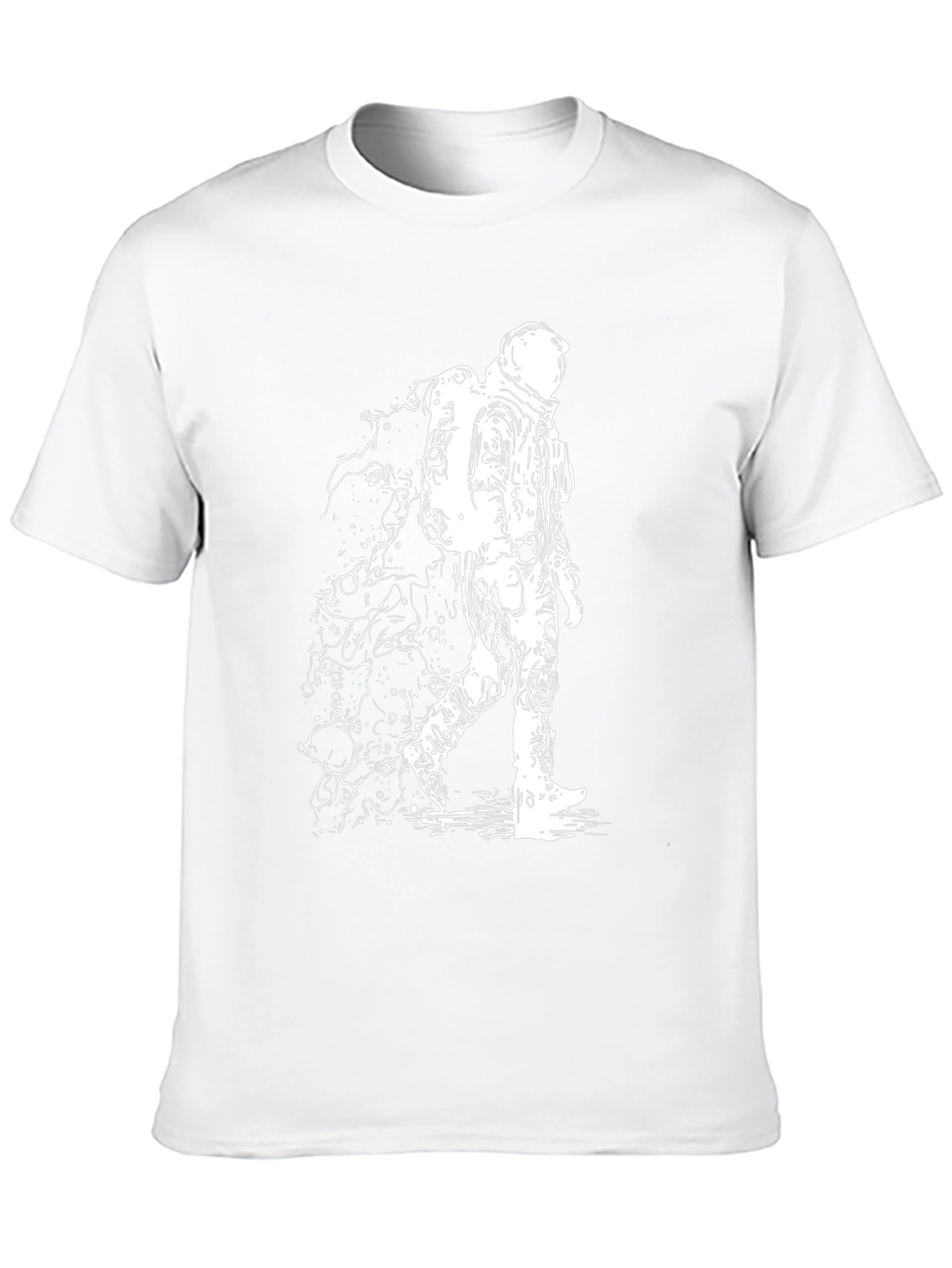 Astronaut Graphic Black T-Shirt