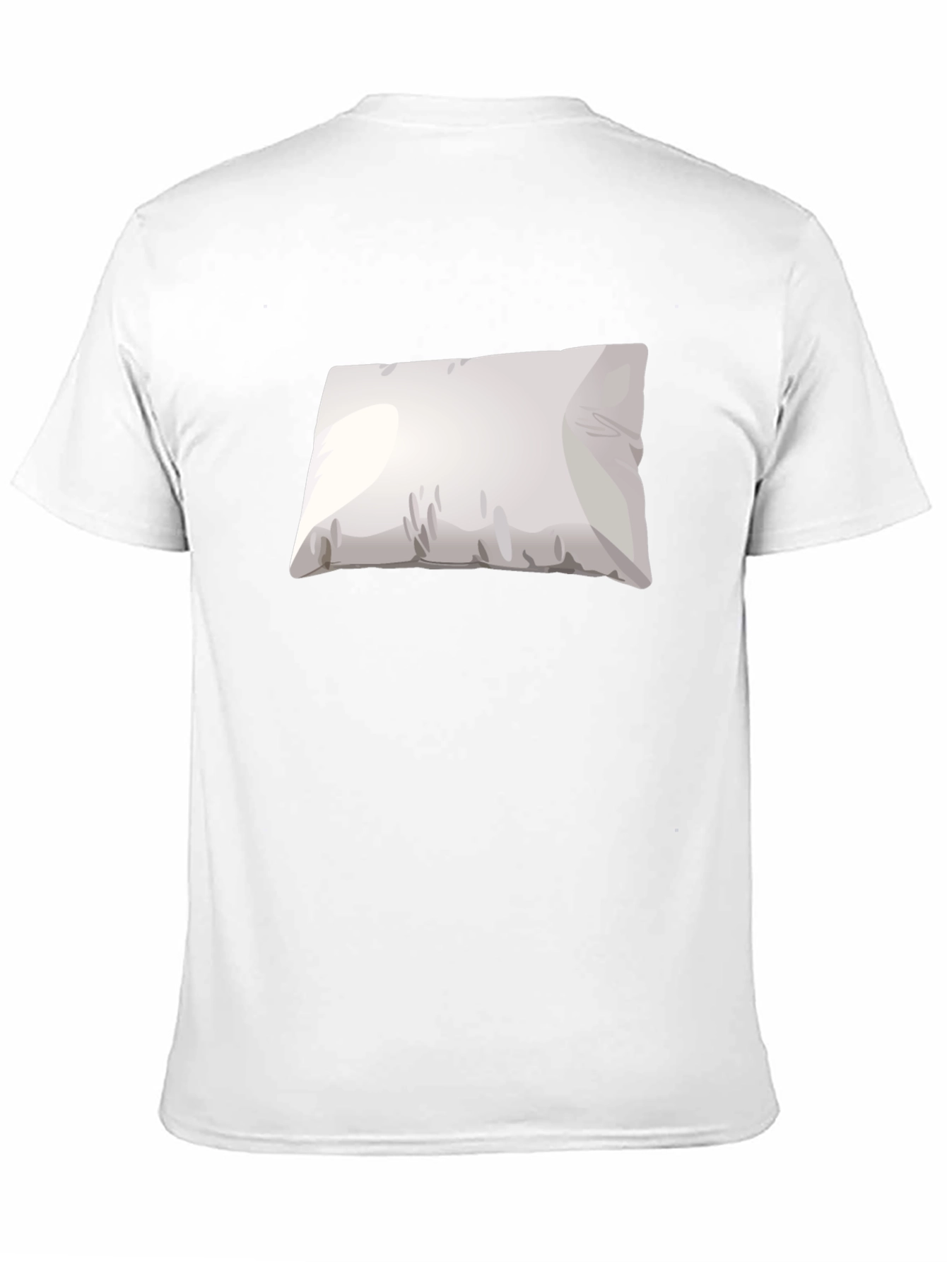 Pillow Graphic Black T-Shirt - Comfortable Sleepwear Tee