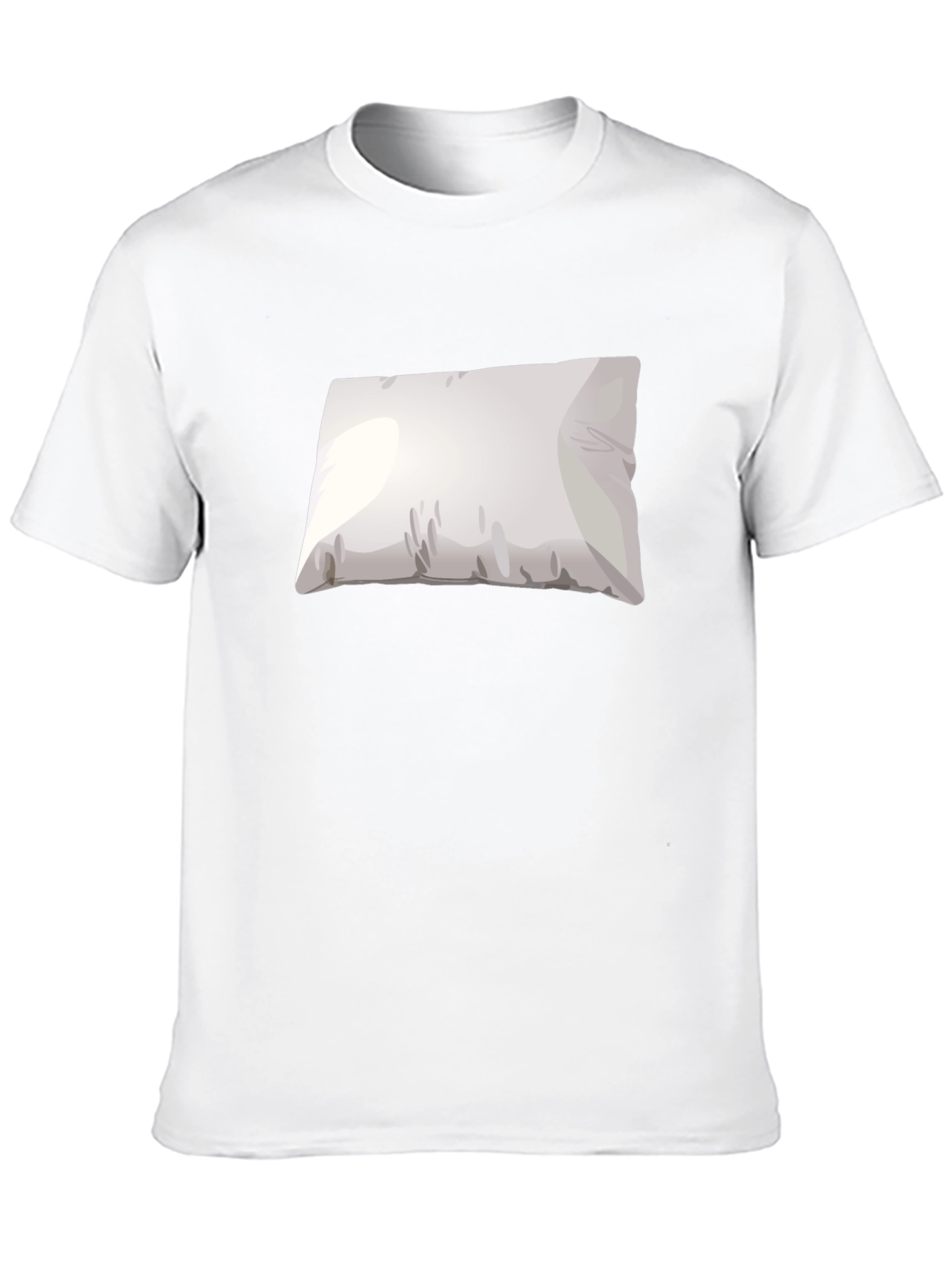 Pillow Graphic Black T-Shirt - Comfortable Sleepwear Tee