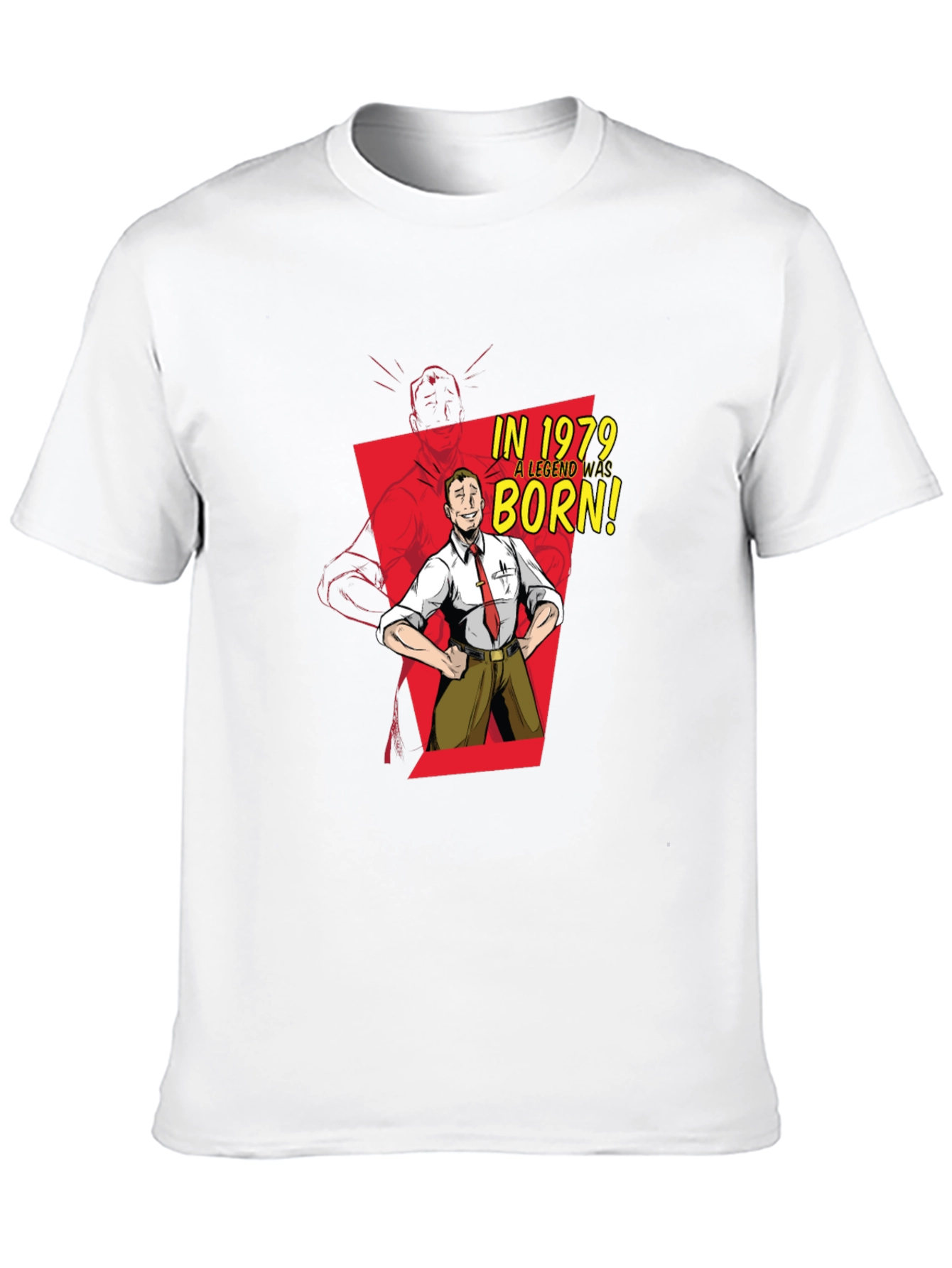 Legend Born 1979 Black Graphic Tee
