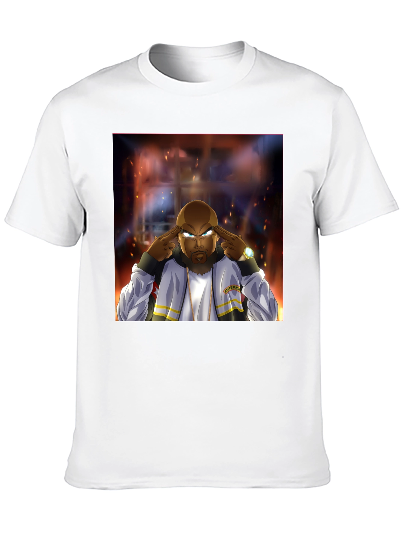 Animated Cool Black T-Shirt
